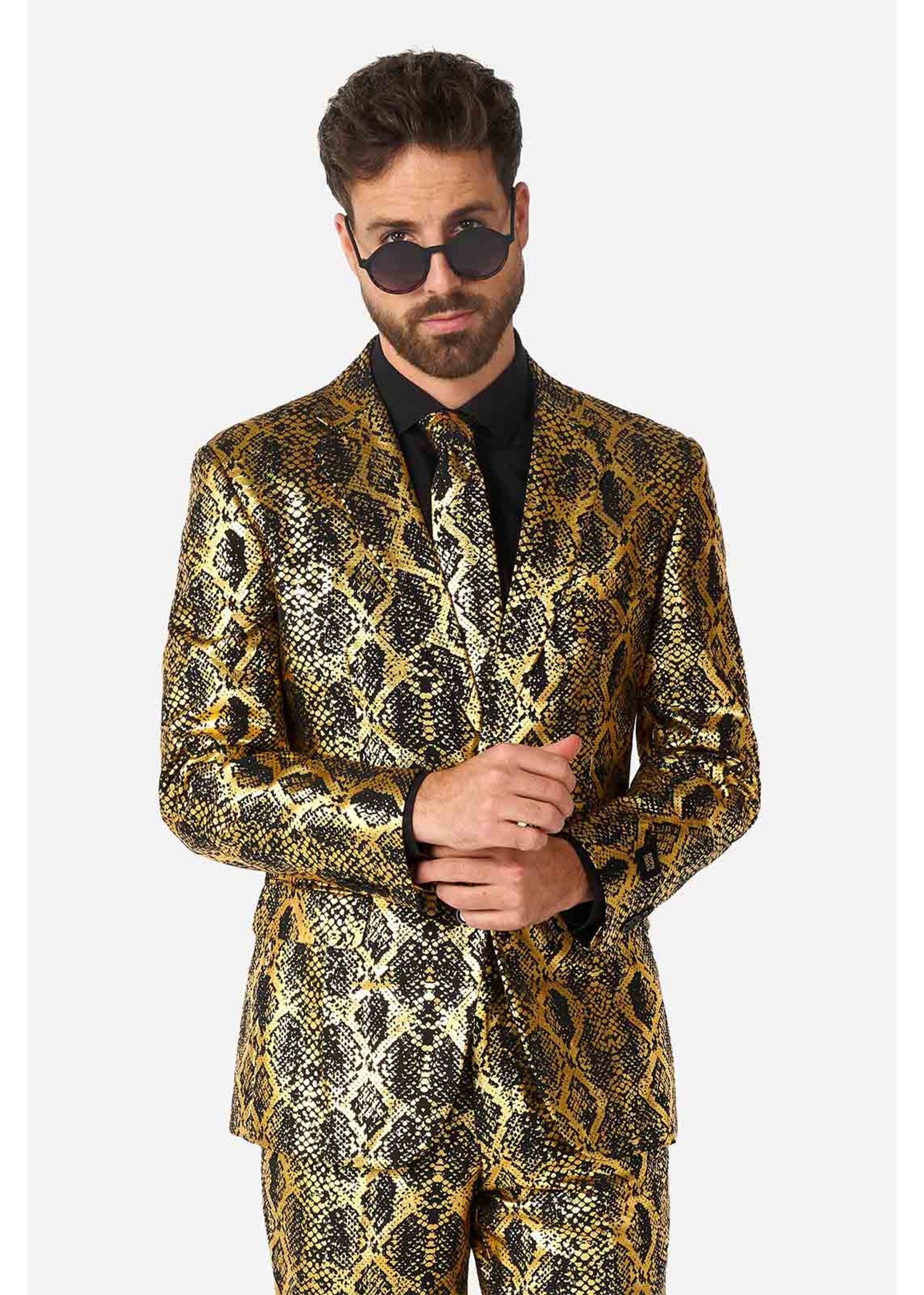 Feestkleding Breda OppoSuits Shiny Snake