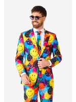 Feestkleding Breda OppoSuits Smiley Drip Heren