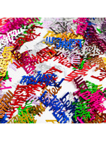 Feestkleding Breda Tafelconfetti Multikleur text “Just Married”