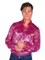 Thetru Blouse disco heren roze