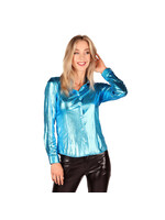 Feestkleding Breda Blouse dame "Shining Star" Turquoise