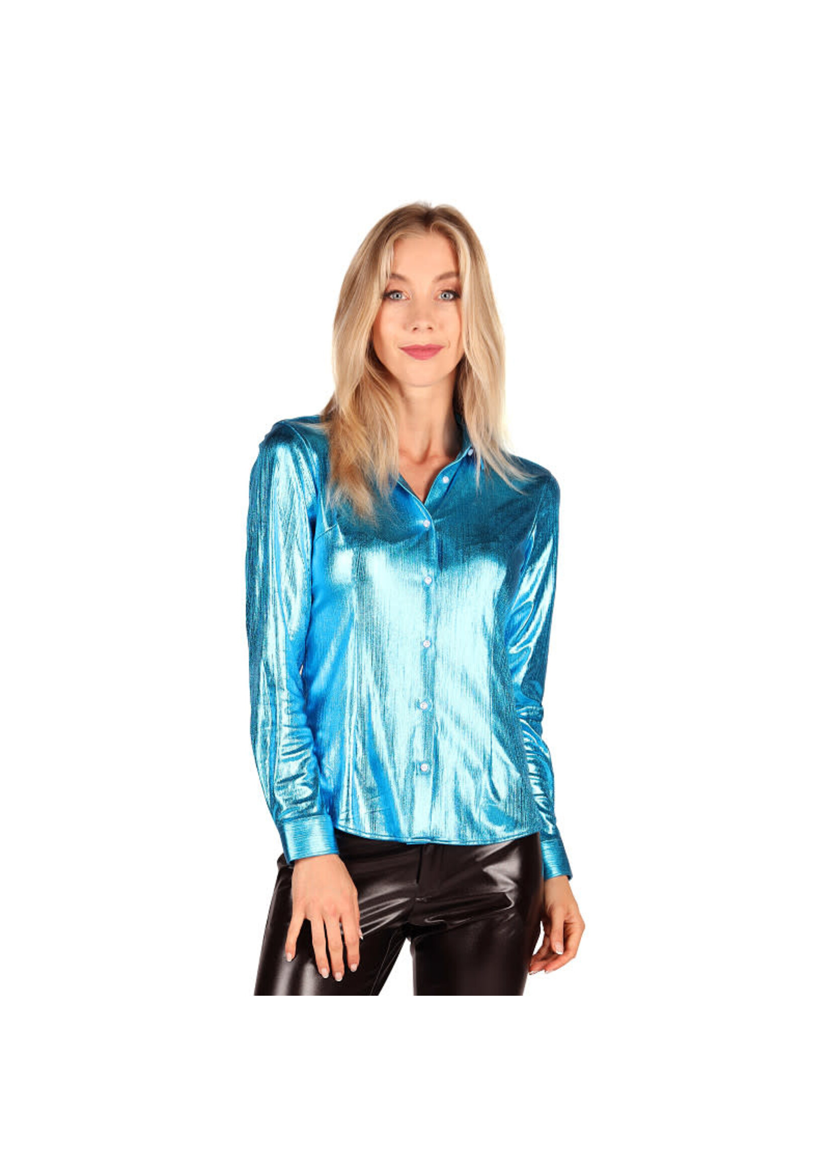 Thetru Blouse dame "Shining Star" Turquoise