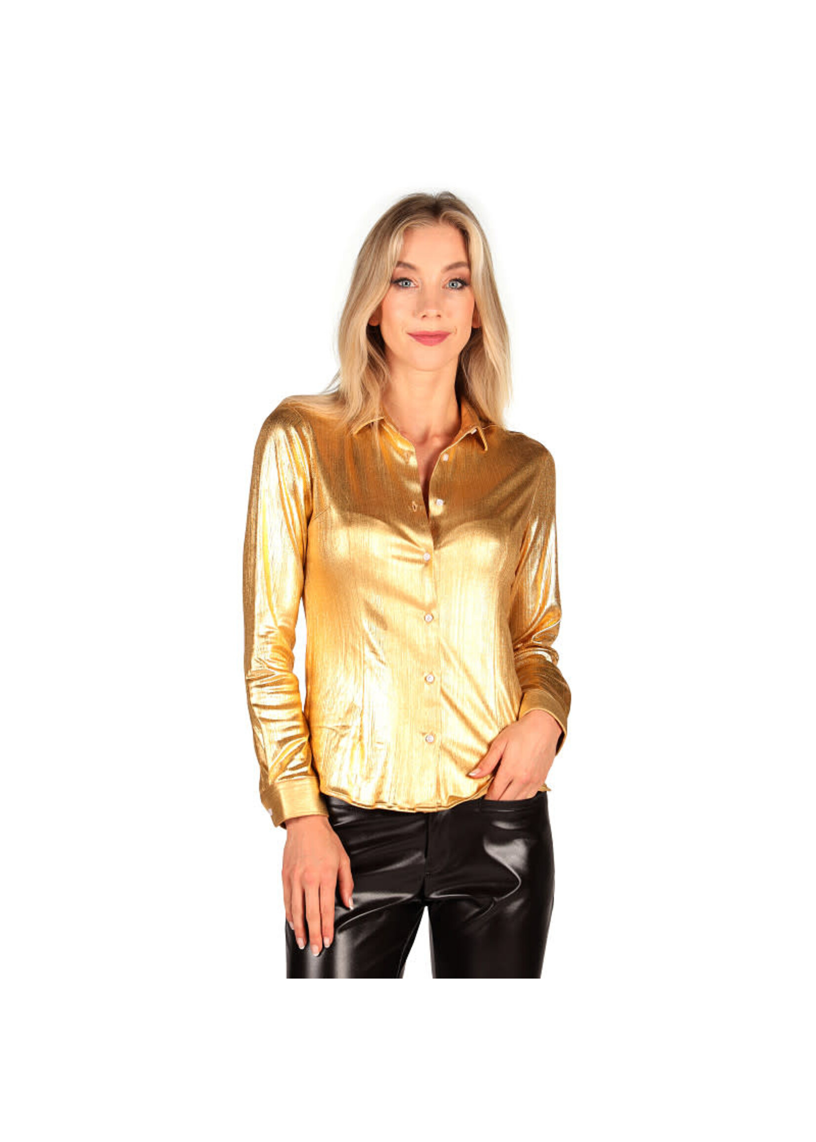 Thetru Blouse dame "Shining Star" Goud