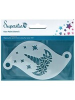 Superstar Face paint stencil Blossom (Unicorn)