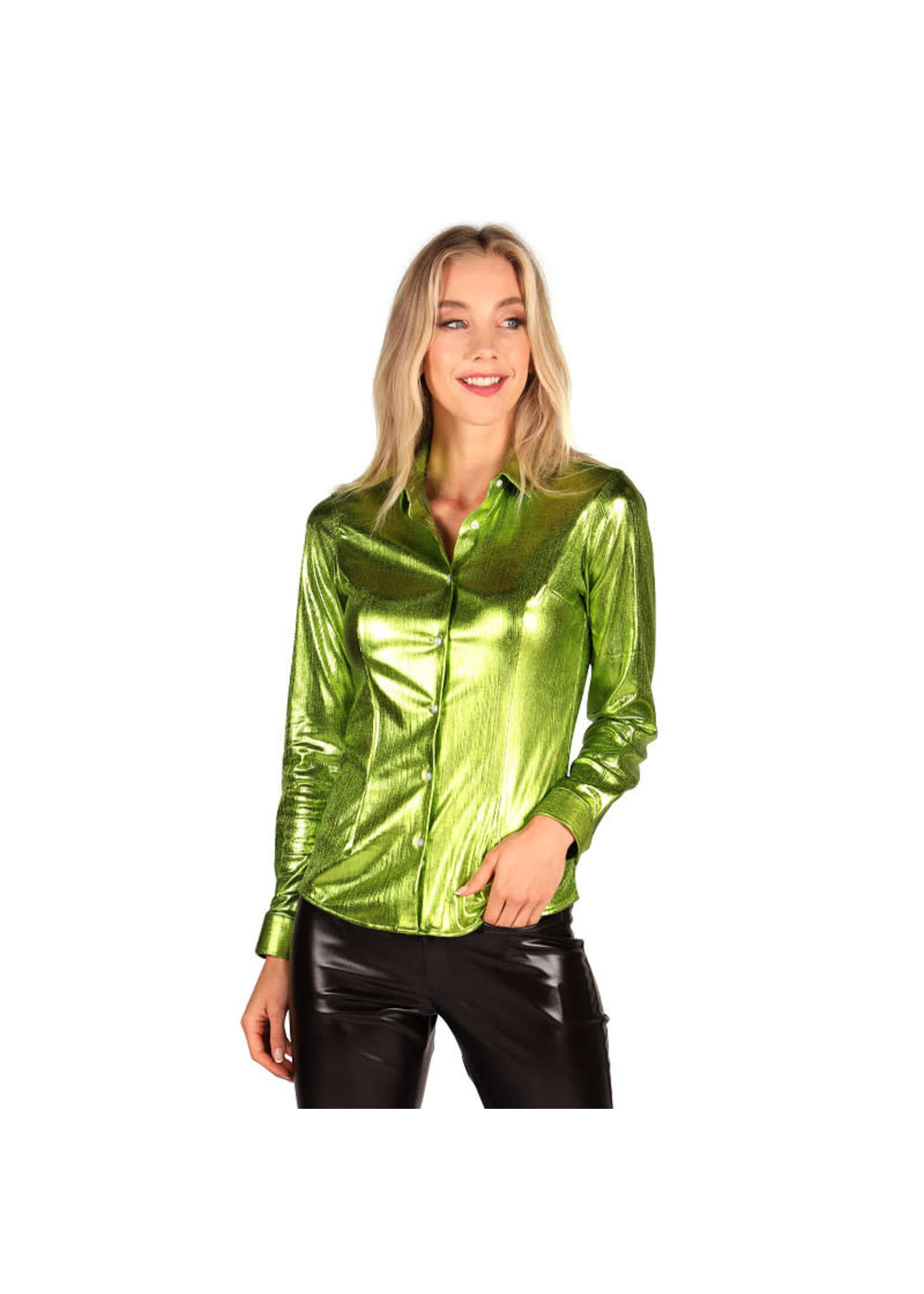 Feestkleding Breda Blouse dame "Shining Star" Green