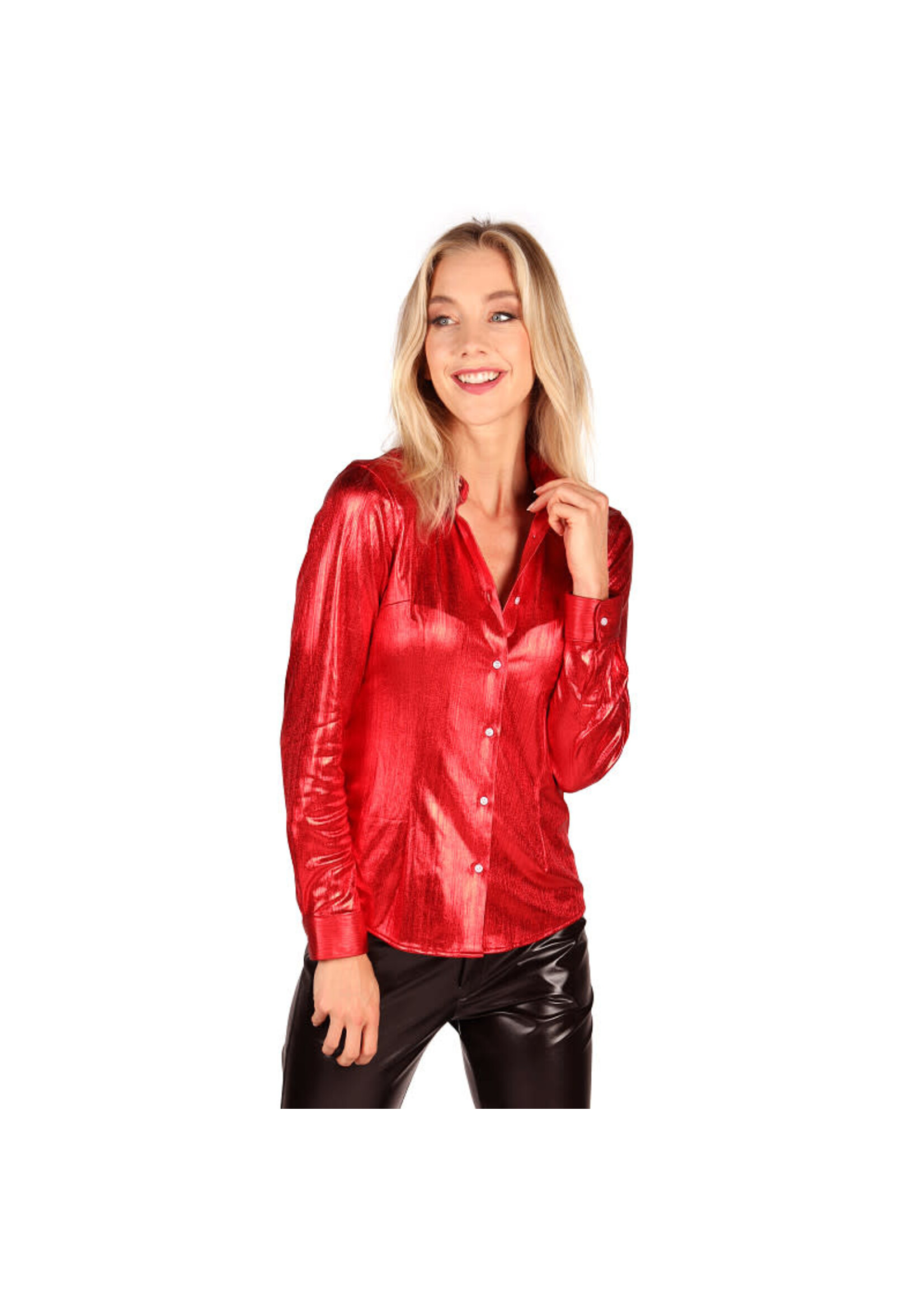 Thetru Blouse dame "Shining Star" Red