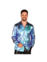 Thetru Blouse heer "Shining Star" Petrol