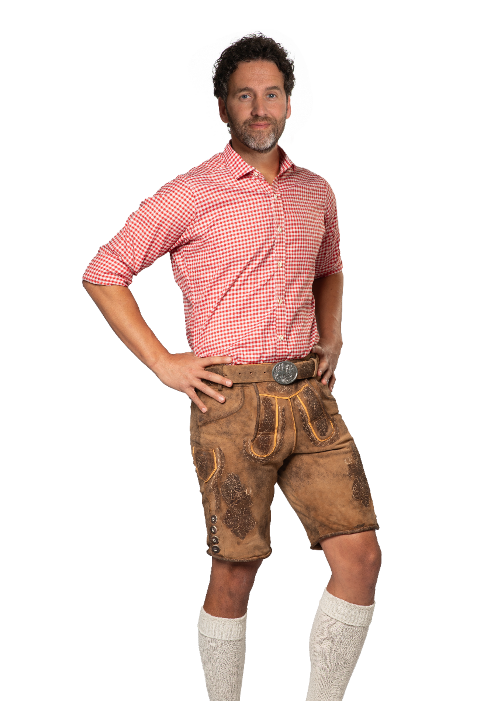 Feestkleding Breda Lederhose Lech kort