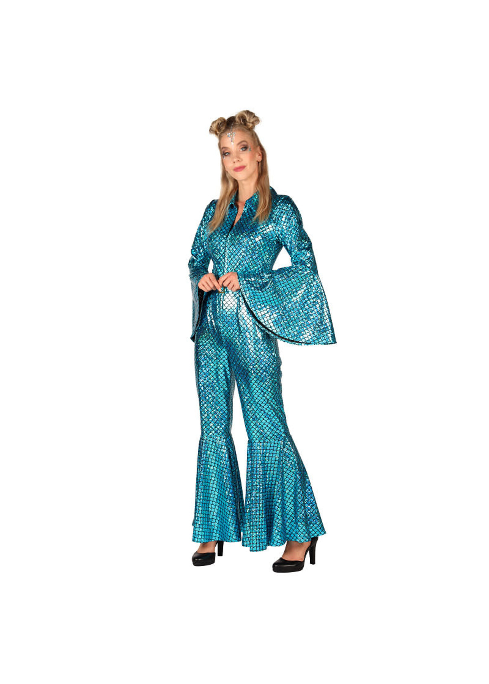 Thetru Catsuit "Dazzling Star" Turquoise