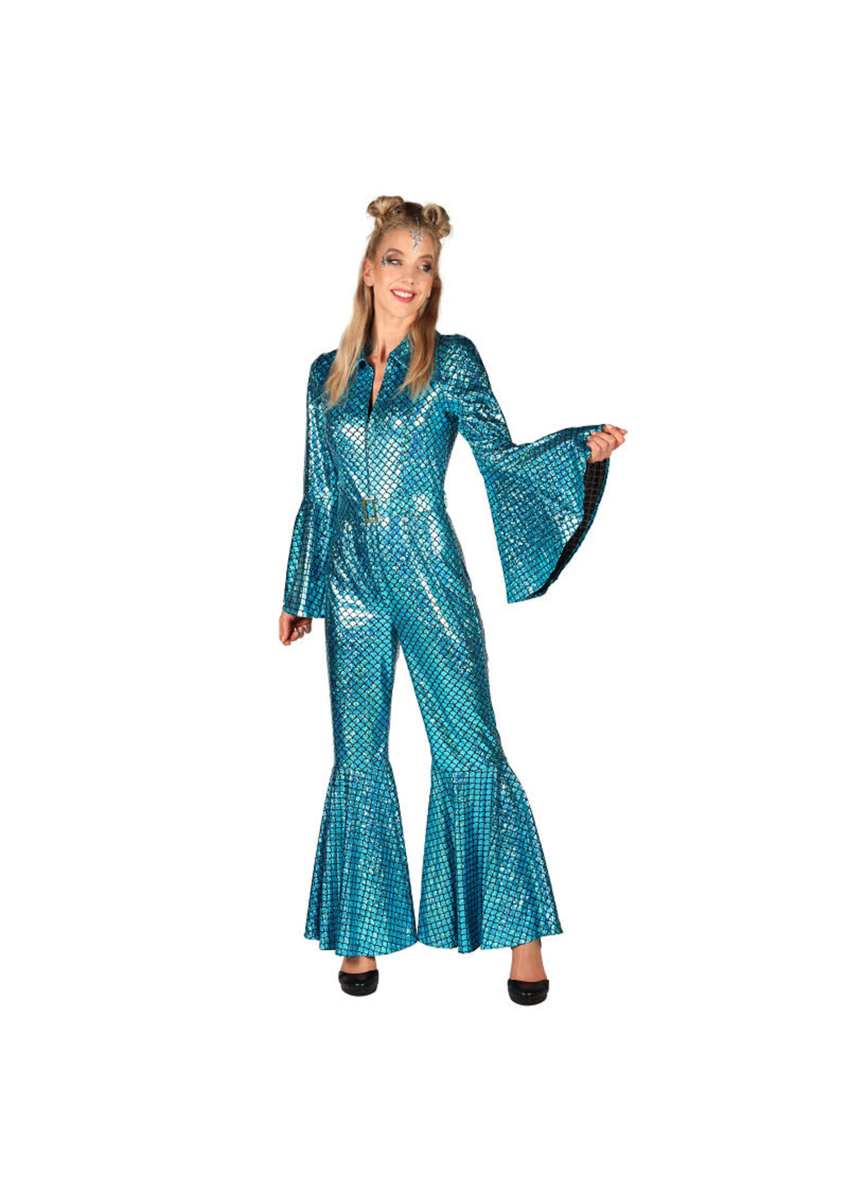 Thetru Catsuit "Dazzling Star" Turquoise