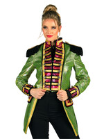 Thetru Damesjas "Metalic Fiesta" groen / multi