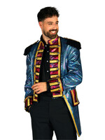 Thetru Herenjas "Metalic Fiesta" blauw / multi