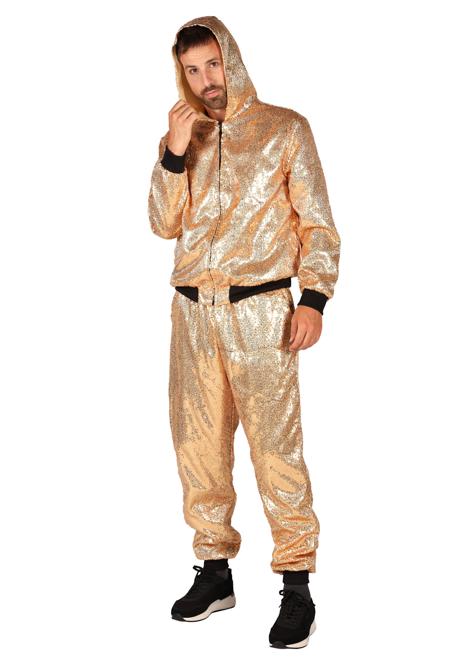 Feestkleding Breda Rapperkostuum "2Jac" Goud