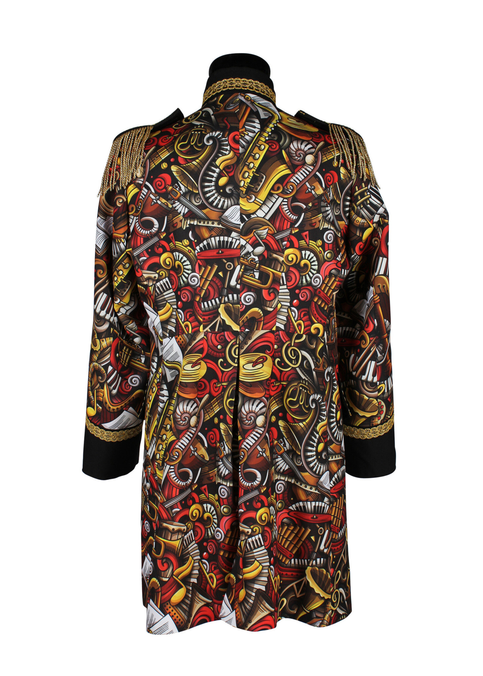 Thetru Jas heer "Brass band" Rood