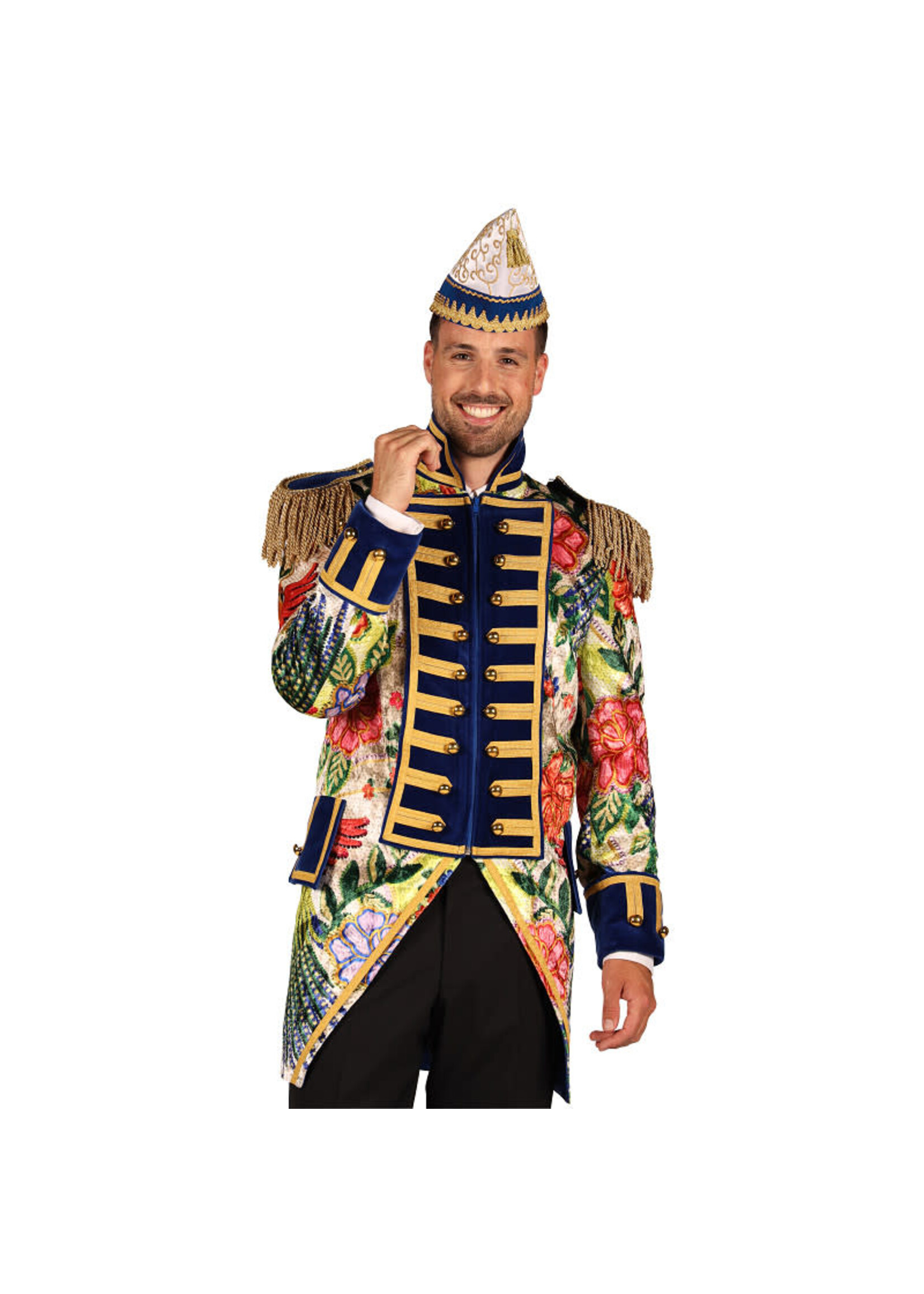 Thetru Herenjas "Parrot Park" Blauw