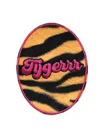 Feestkleding Breda Embleem Tijgerrr in bont EMB-070