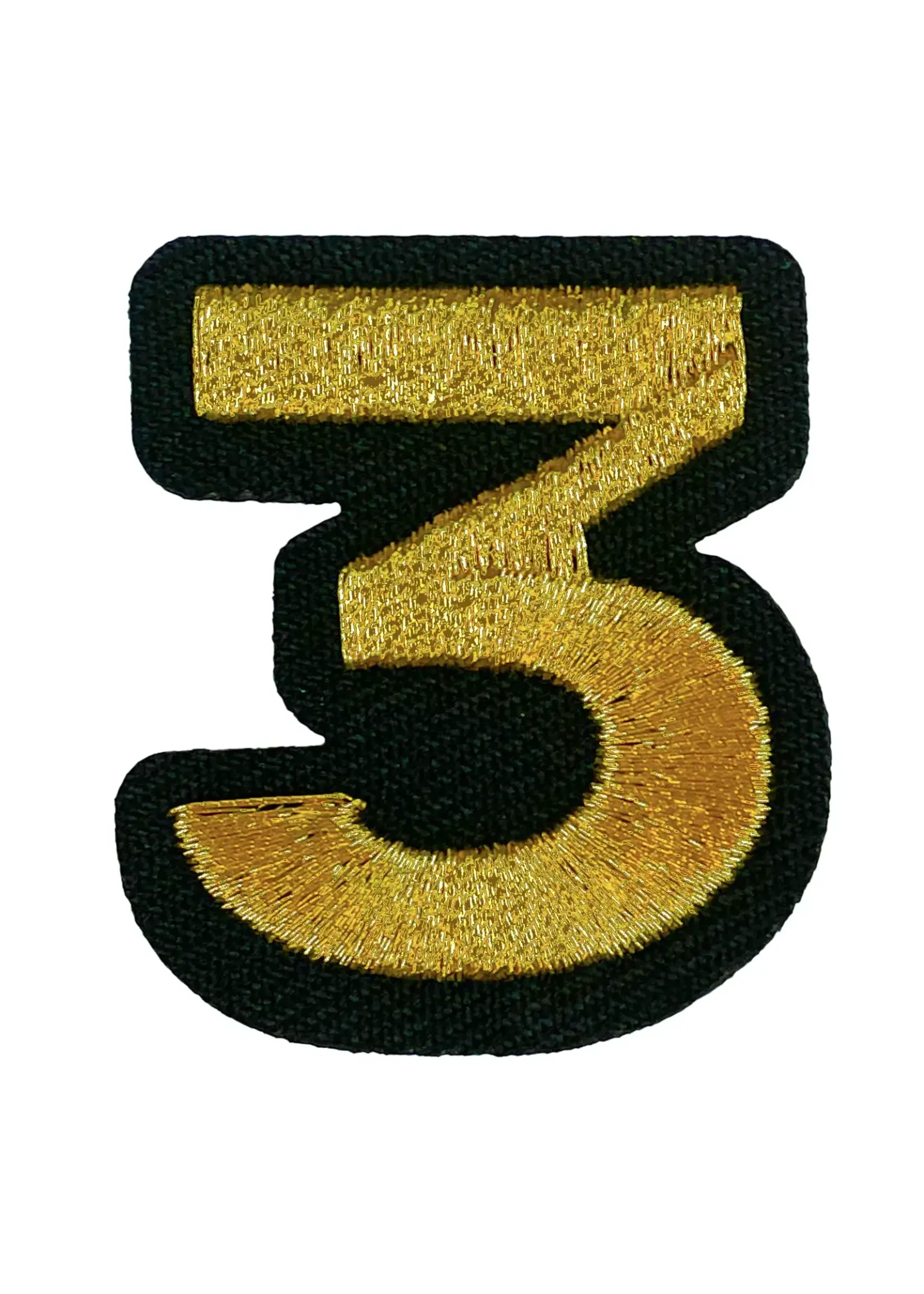 Feestkleding Breda Embleem Gouden drie-3 EMB-074