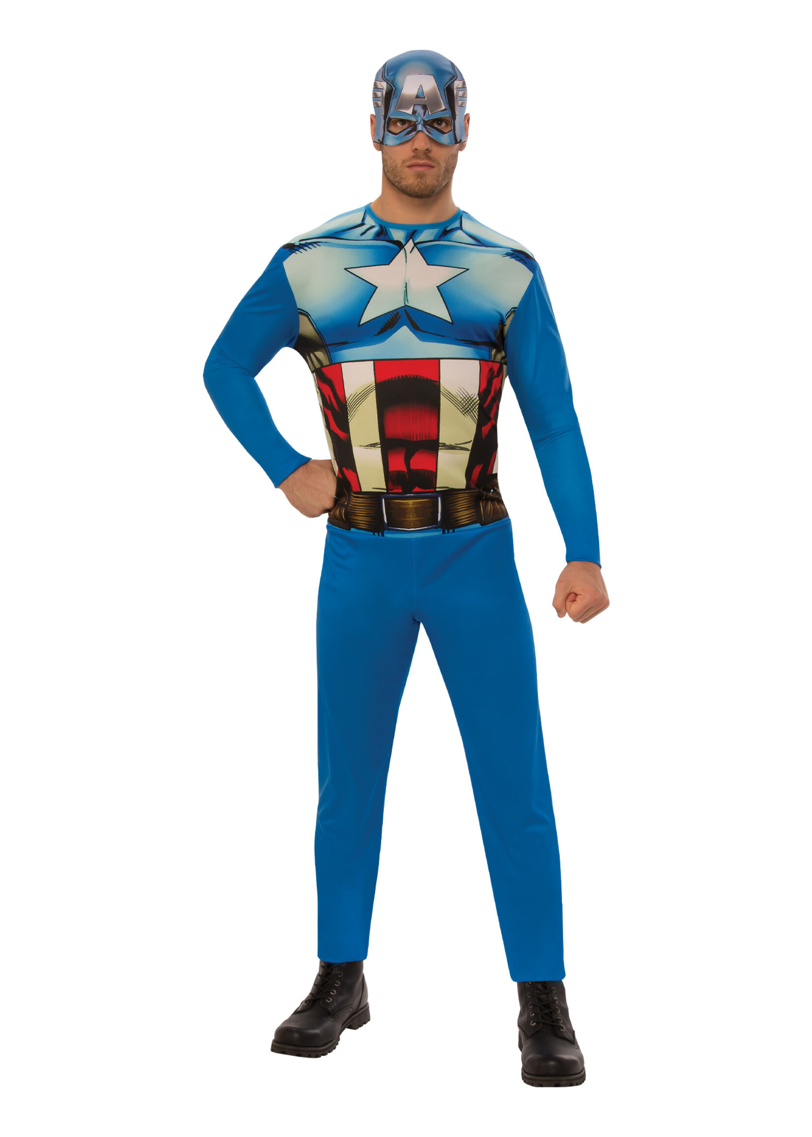 Feestkleding Breda Captain America Kostuum Volwassenen