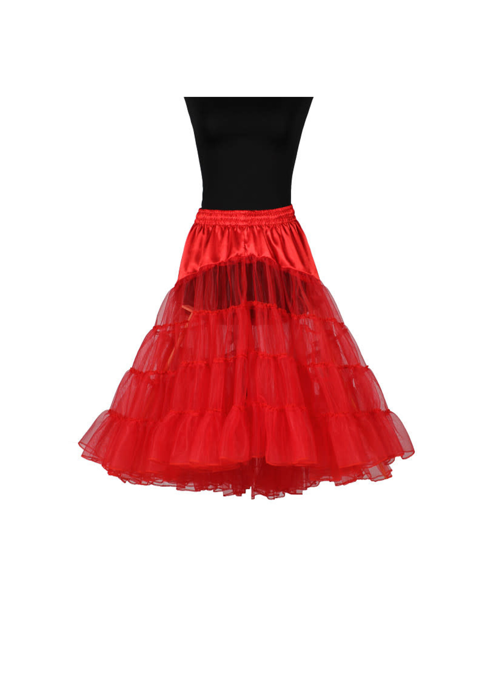 Thetru Petticoat "Long tail" Rood