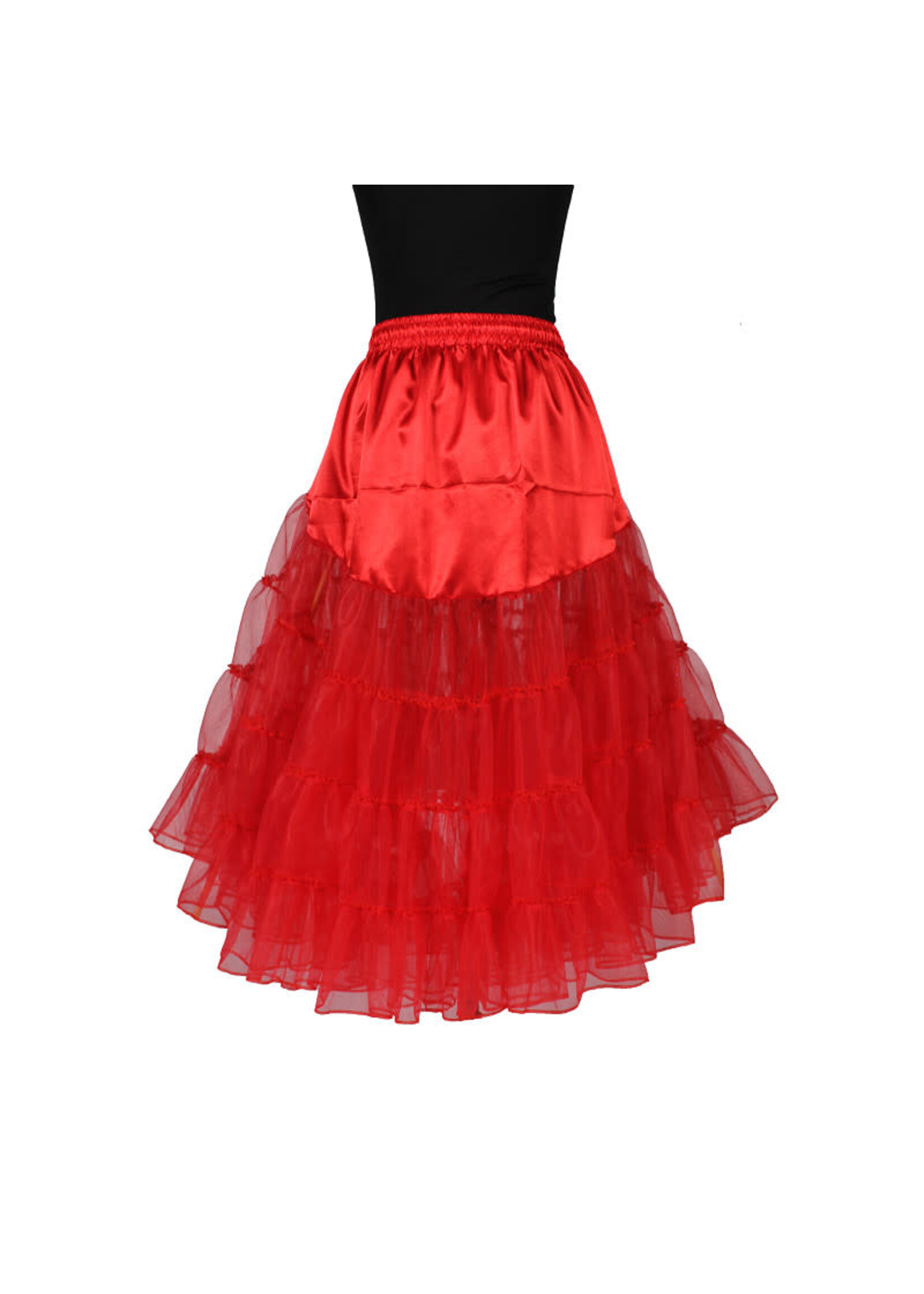 Thetru Petticoat "Long tail" Rood