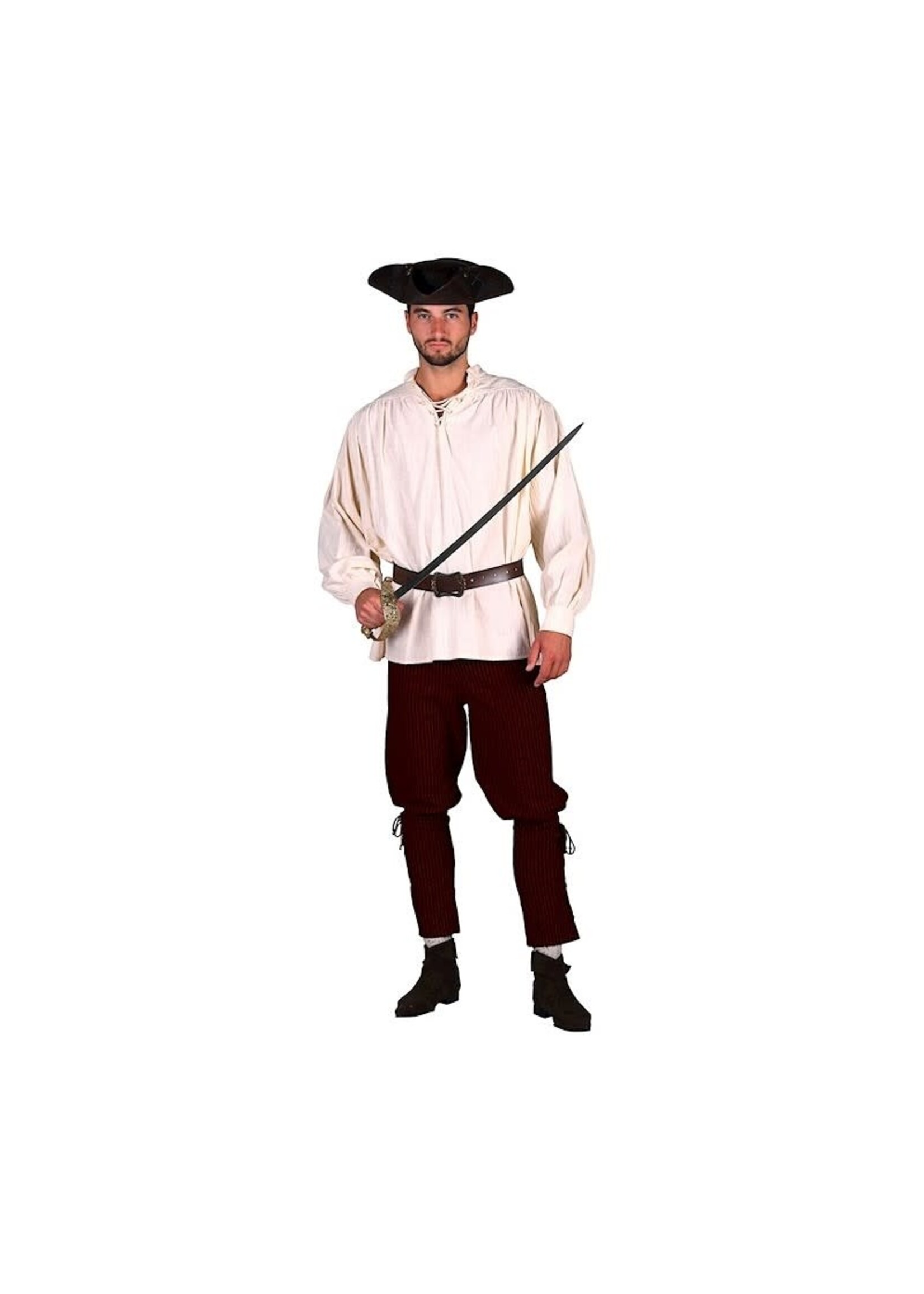 Feestkleding Breda Piraten broek Bruin