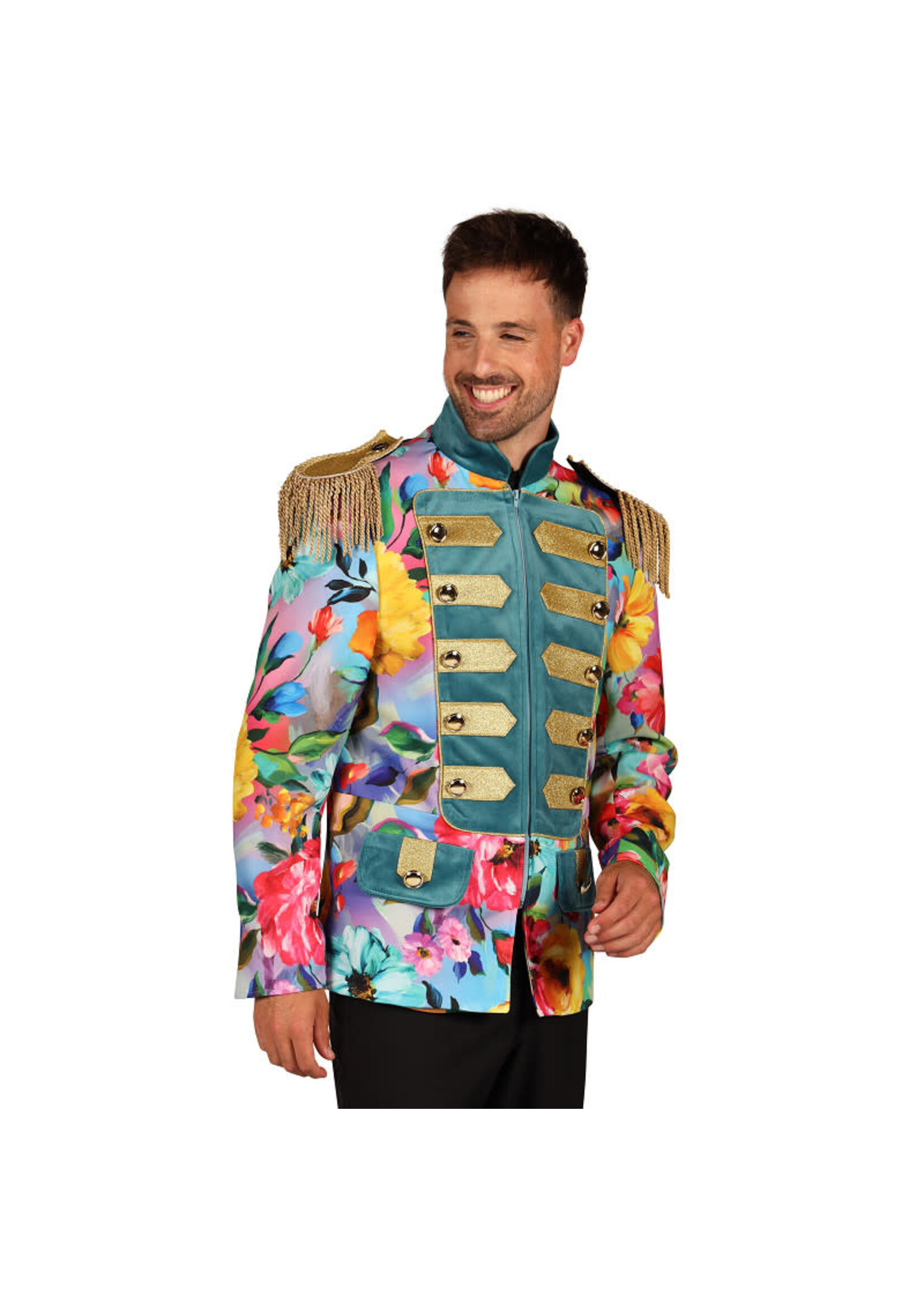 Feestkleding Breda Jas heer "Color King" Flowers
