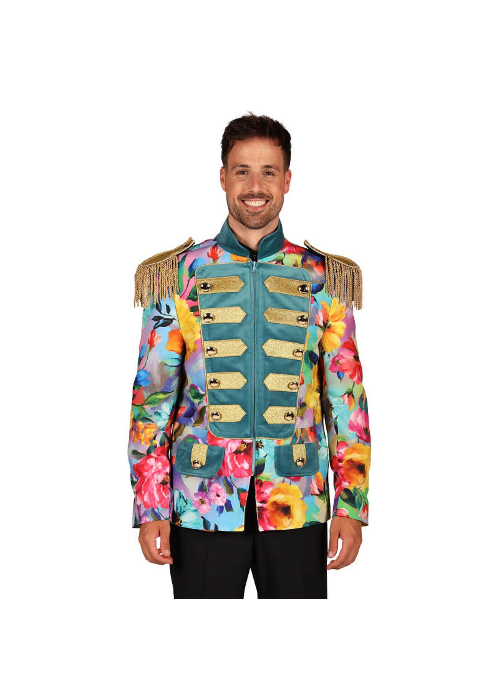 Feestkleding Breda Jas heer "Color King" Flowers