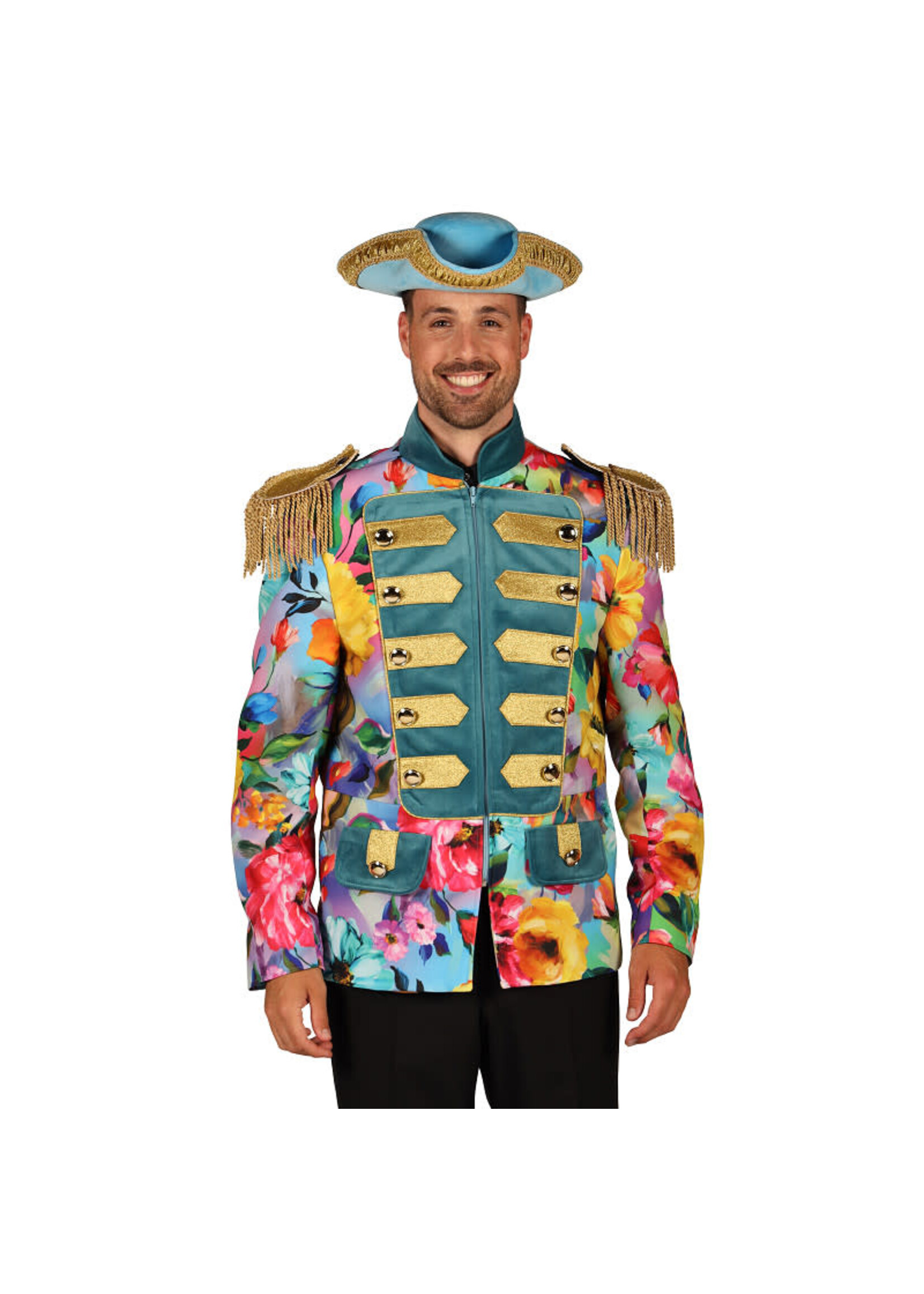 Feestkleding Breda Jas heer "Color King" Flowers