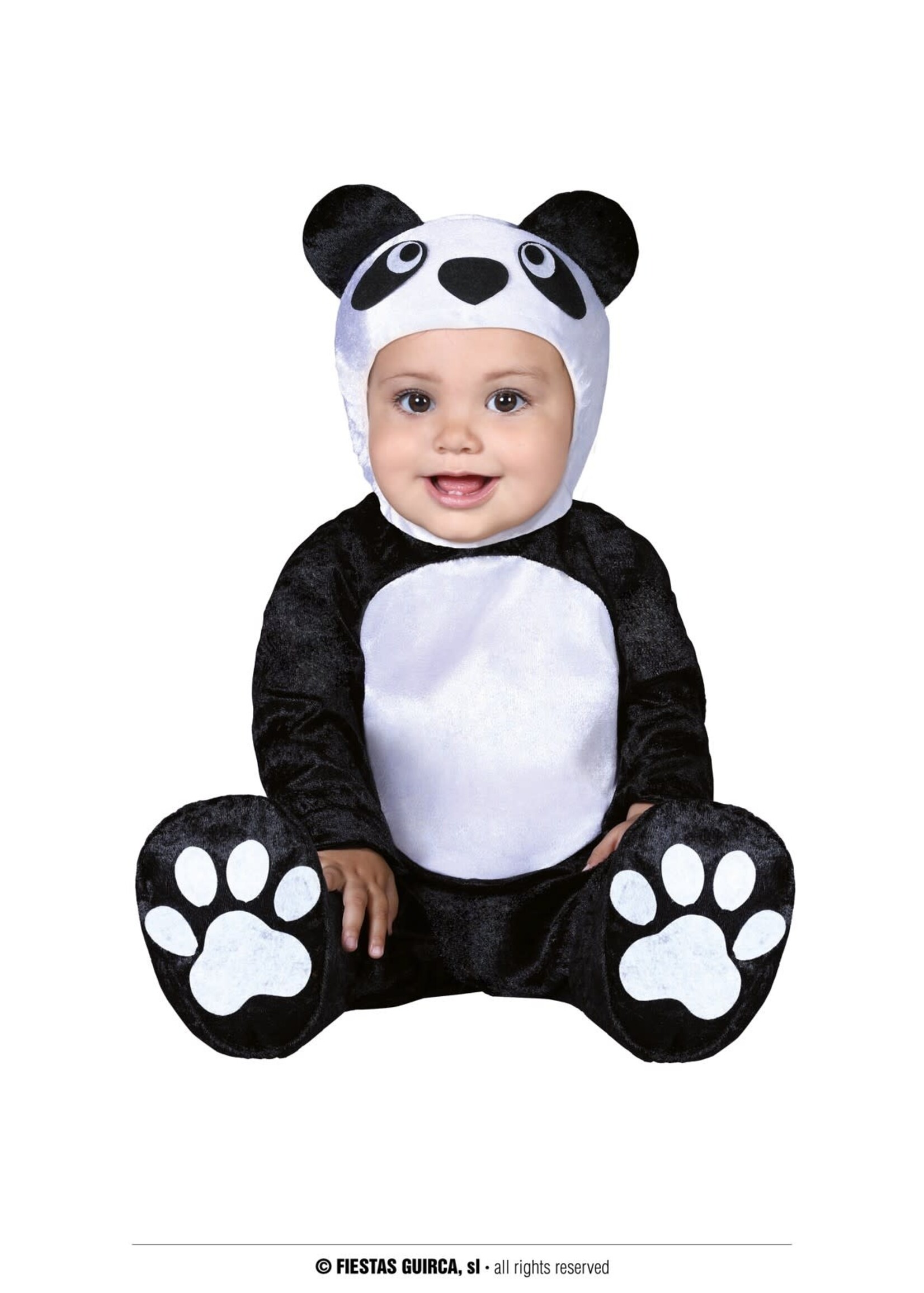 Feestkleding Breda Baby kostuum panda