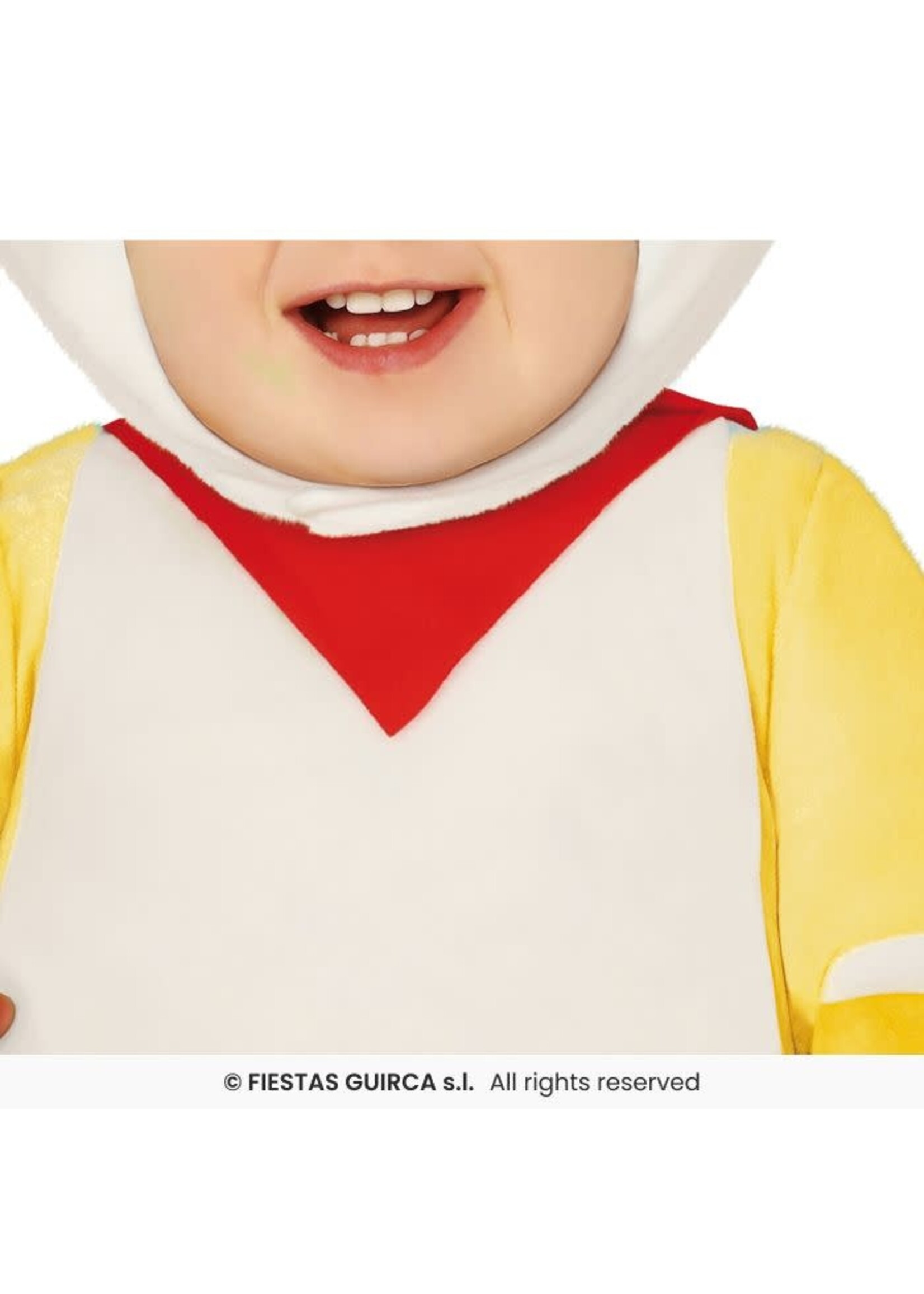 Feestkleding Breda Baby kostuum gele haai