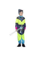 Feestkleding Breda 80's skipak neon kinderen