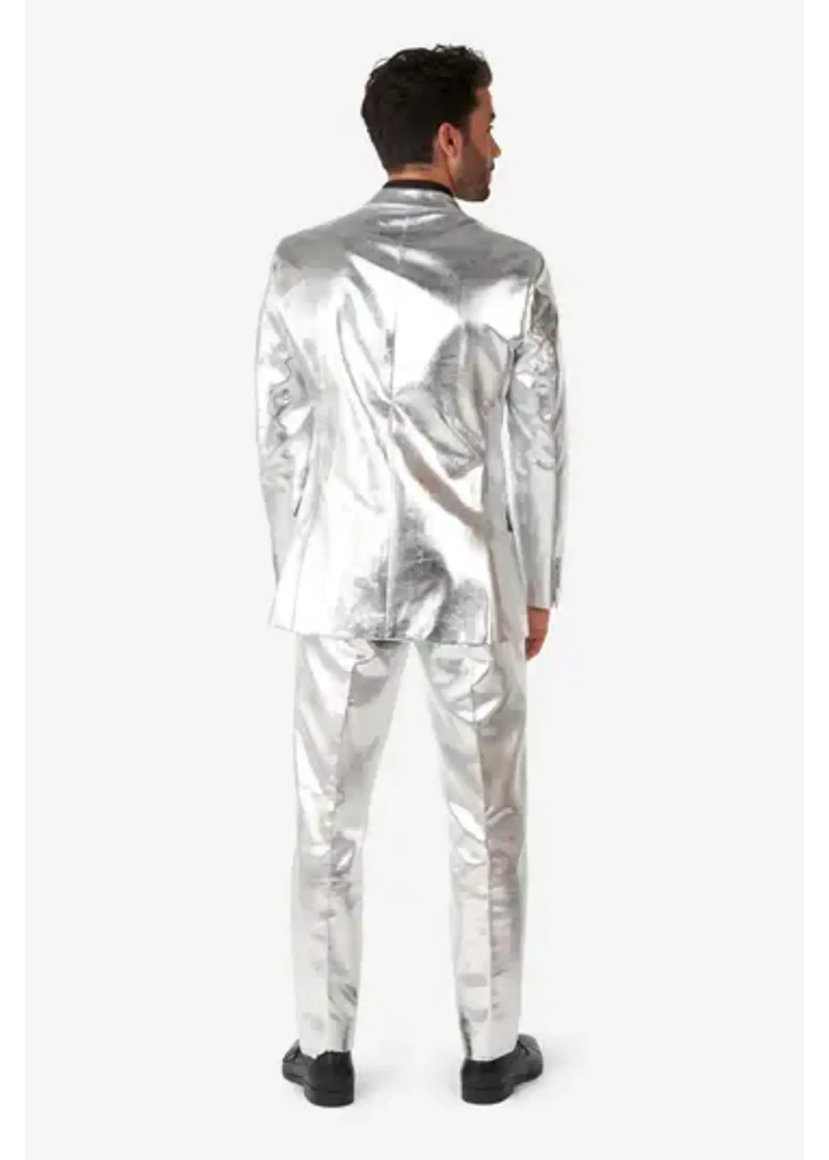 OppoSuits OppoSuits Shiny Silver Heren