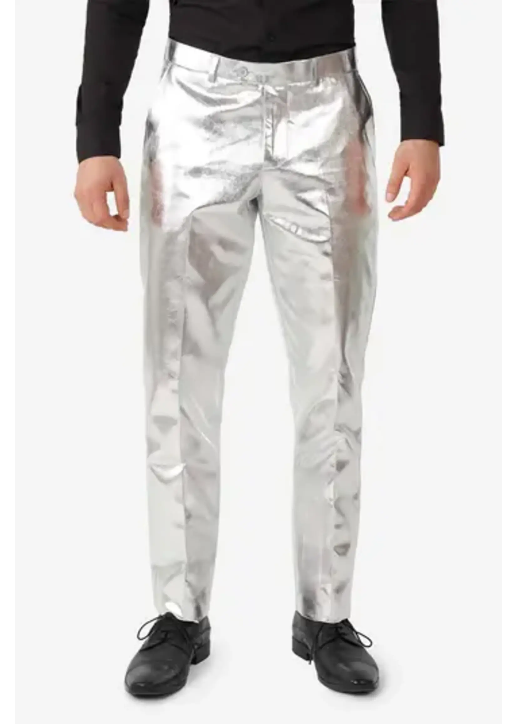 OppoSuits OppoSuits Shiny Silver Heren