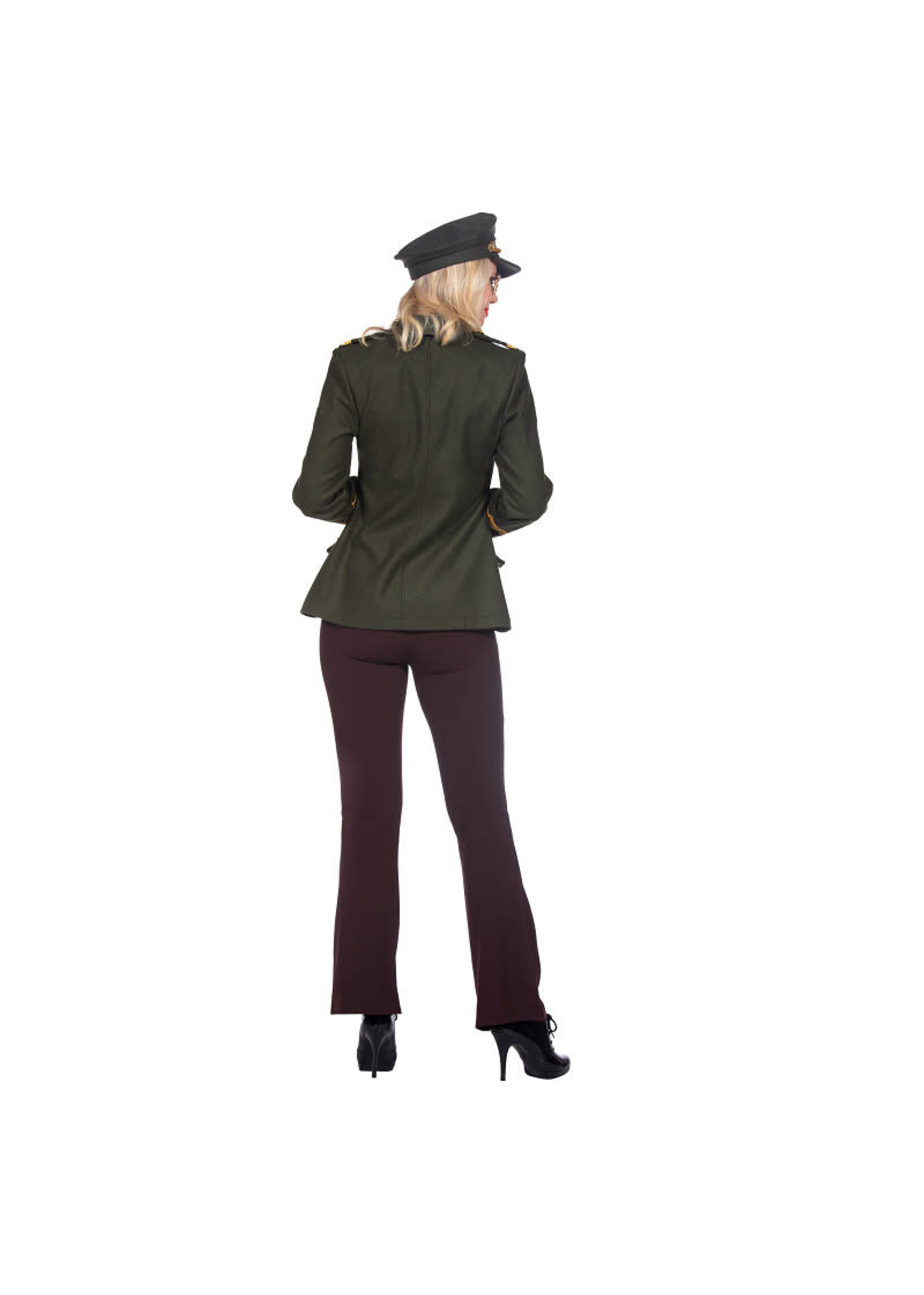 Feestkleding Breda Luxe legerofficier dames