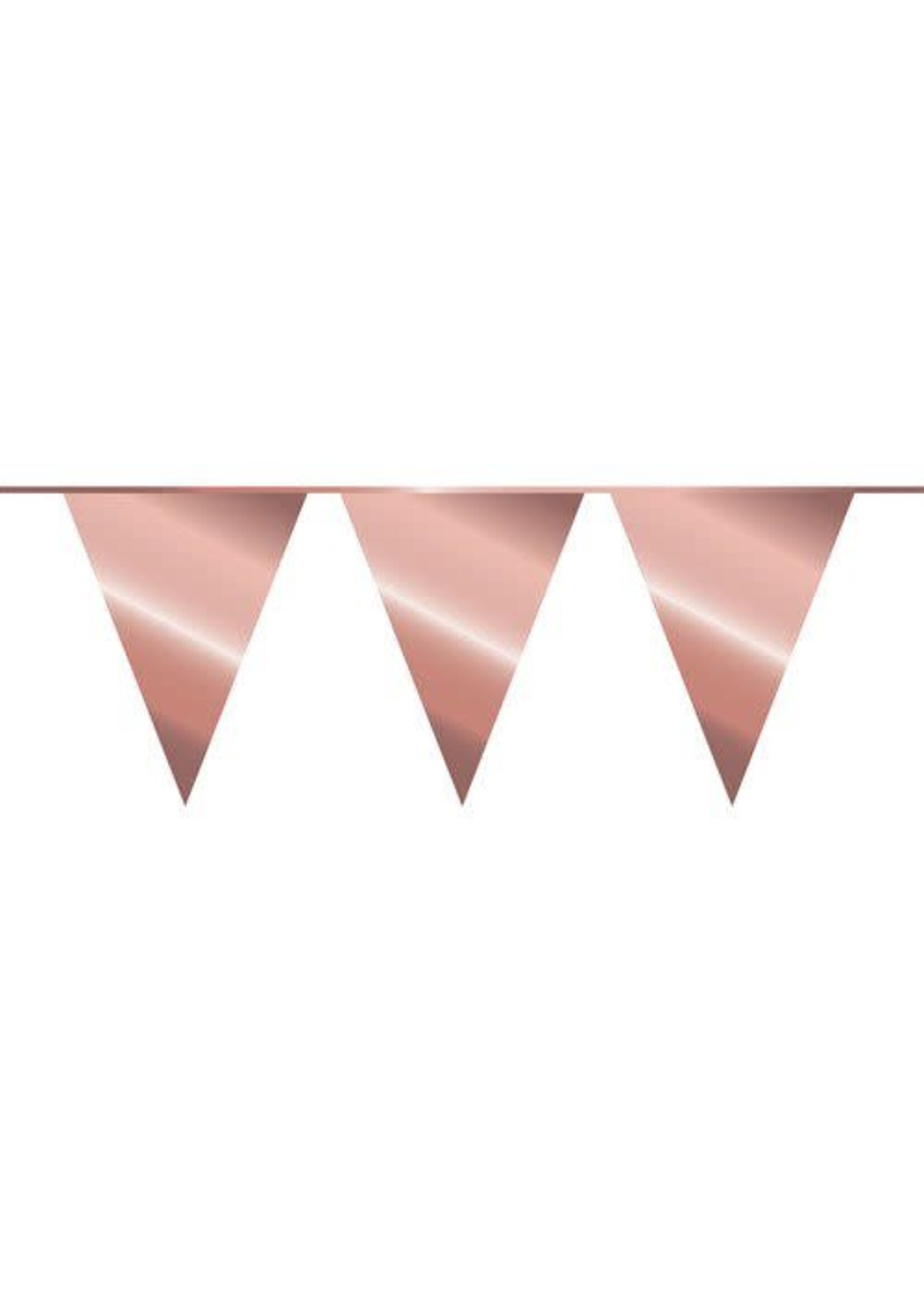 Haza-Witbaard Vlaggenlijn metallic rose goud (10m)