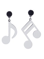 Wilbers & Wilbers Oorbellen muzieknoot