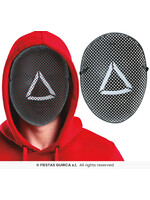 Feestkleding Breda Masker Gamer driehoek