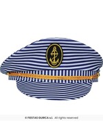 Feestkleding Breda Gestreepte kapiteinshoed Feestkleding Breda Gestreepte kapiteinshoed