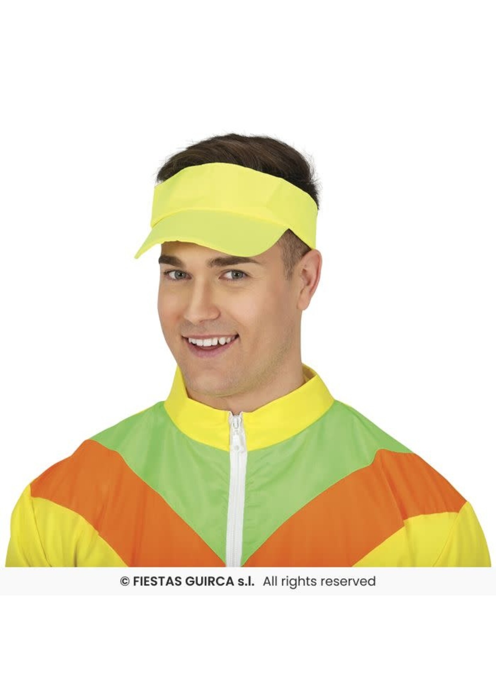 Fiestas Guirca Neongele zonneklep