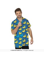 Feestkleding Breda Rubberen eendjes shirt Heren