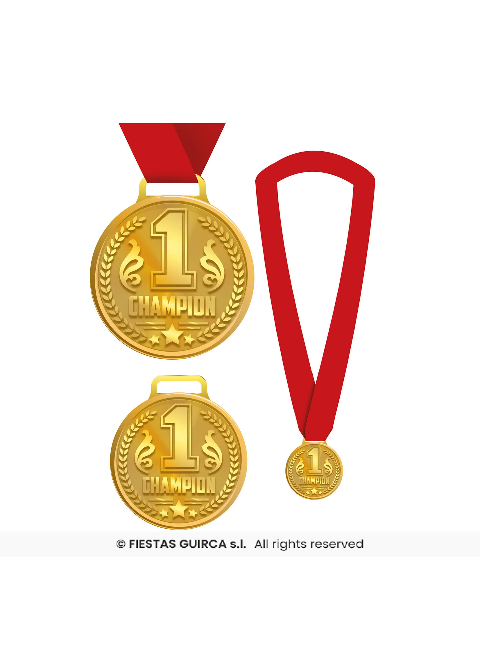 Fiestas Guirca Champion medaille