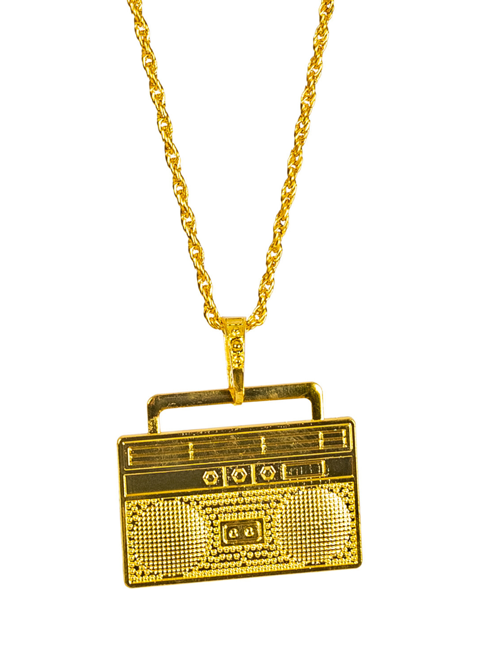 Feestkleding Breda Ketting ghettoblaster