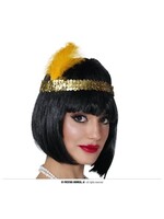 Feestkleding Breda Charleston hoofdband goud Feestkleding Breda Charleston hoofdband goud