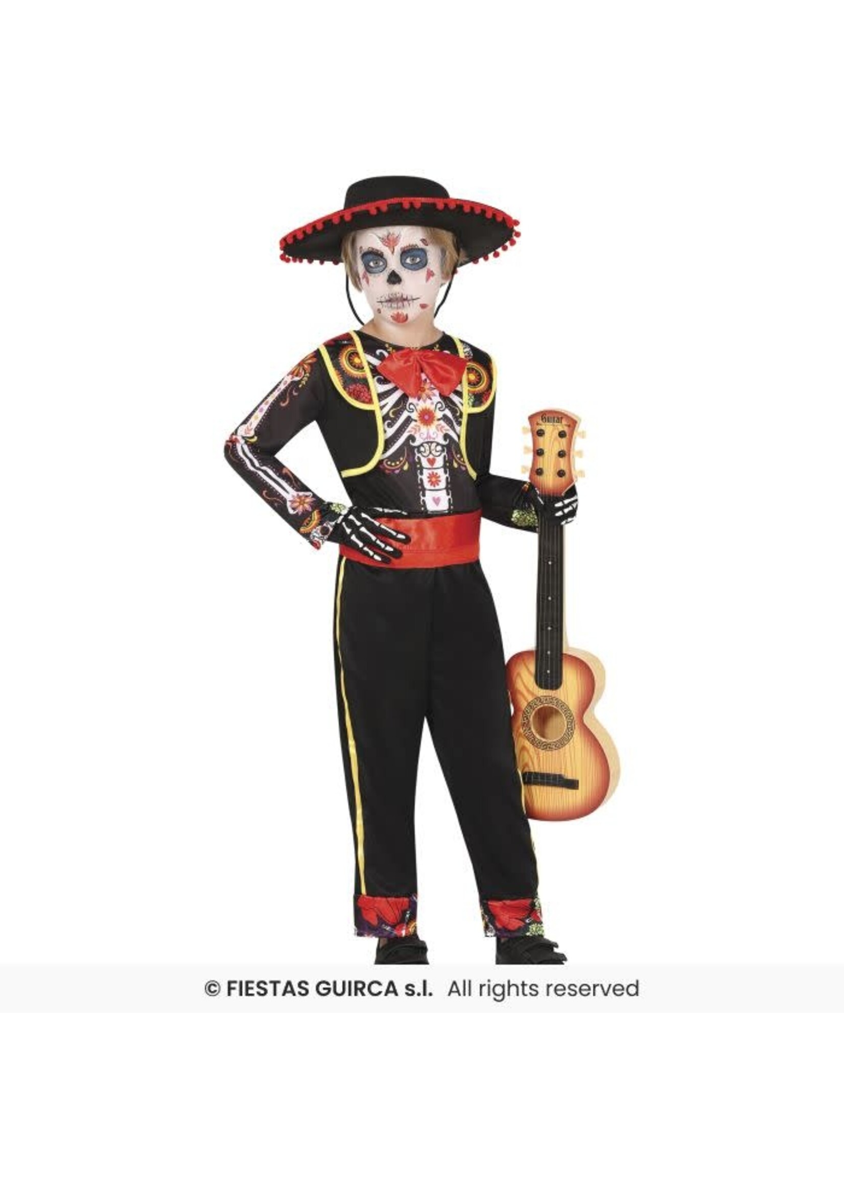 Feestkleding Breda Mariachi-skelet