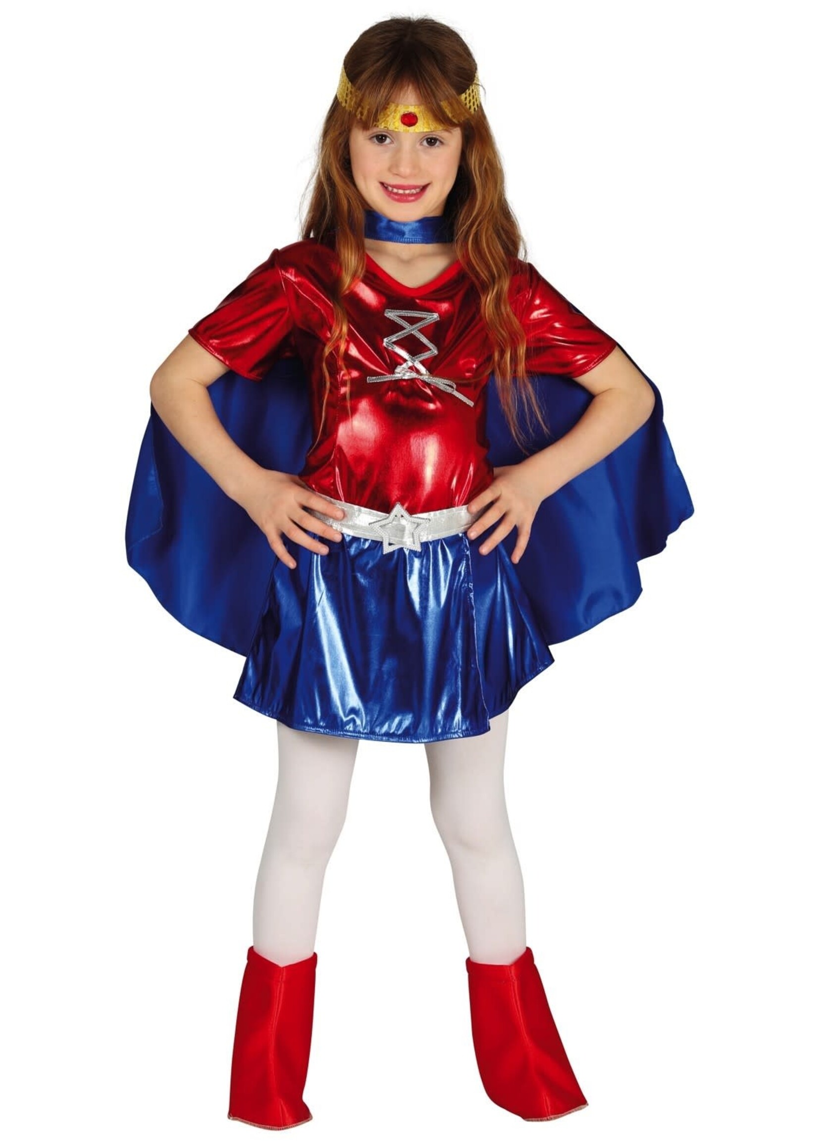 Feestkleding Breda Kostuum Super Hero meisje