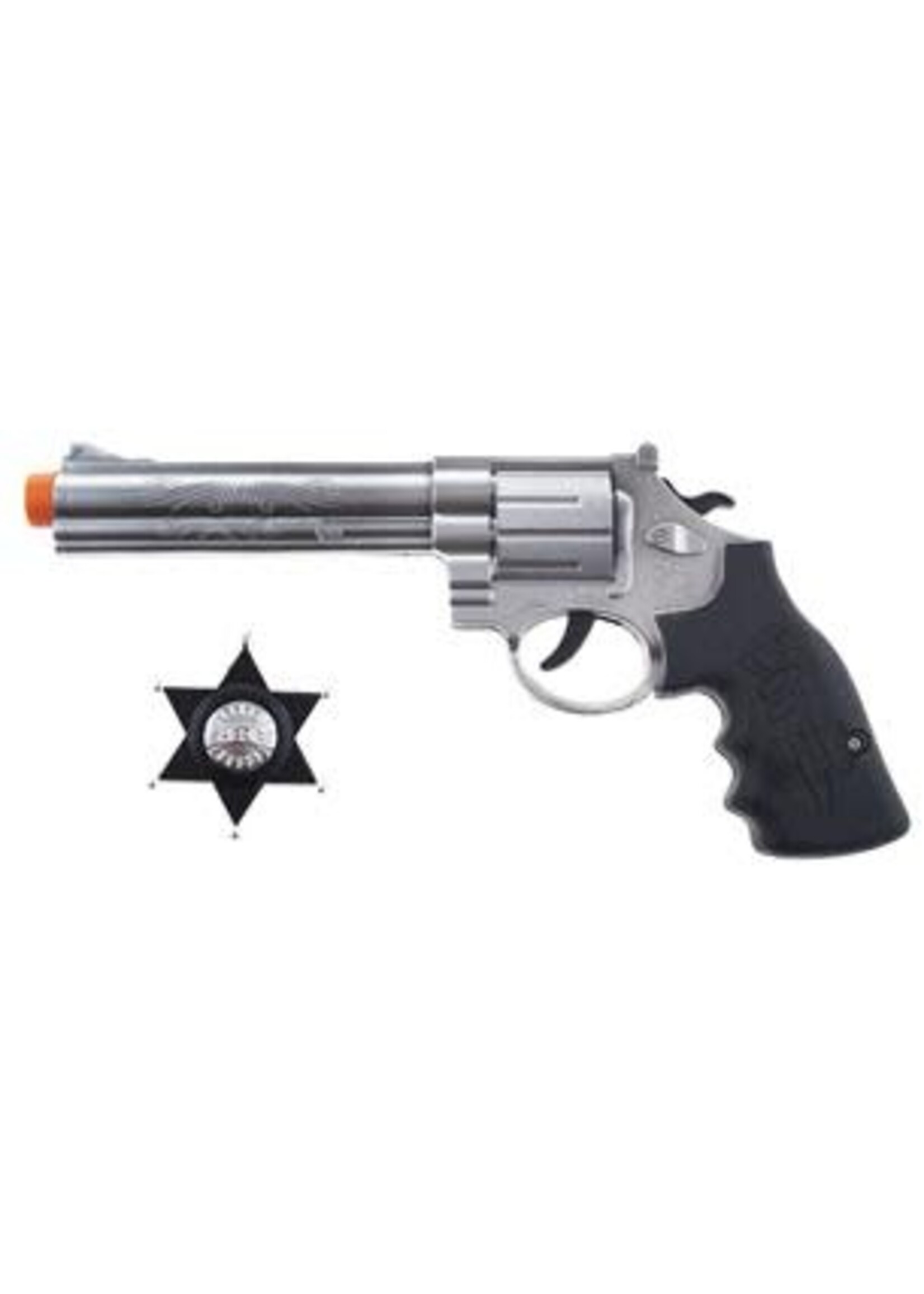 Feestkleding Breda Pistool met sheriff ster.