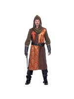 Feestkleding Breda Kasteelheer bruin/oranje