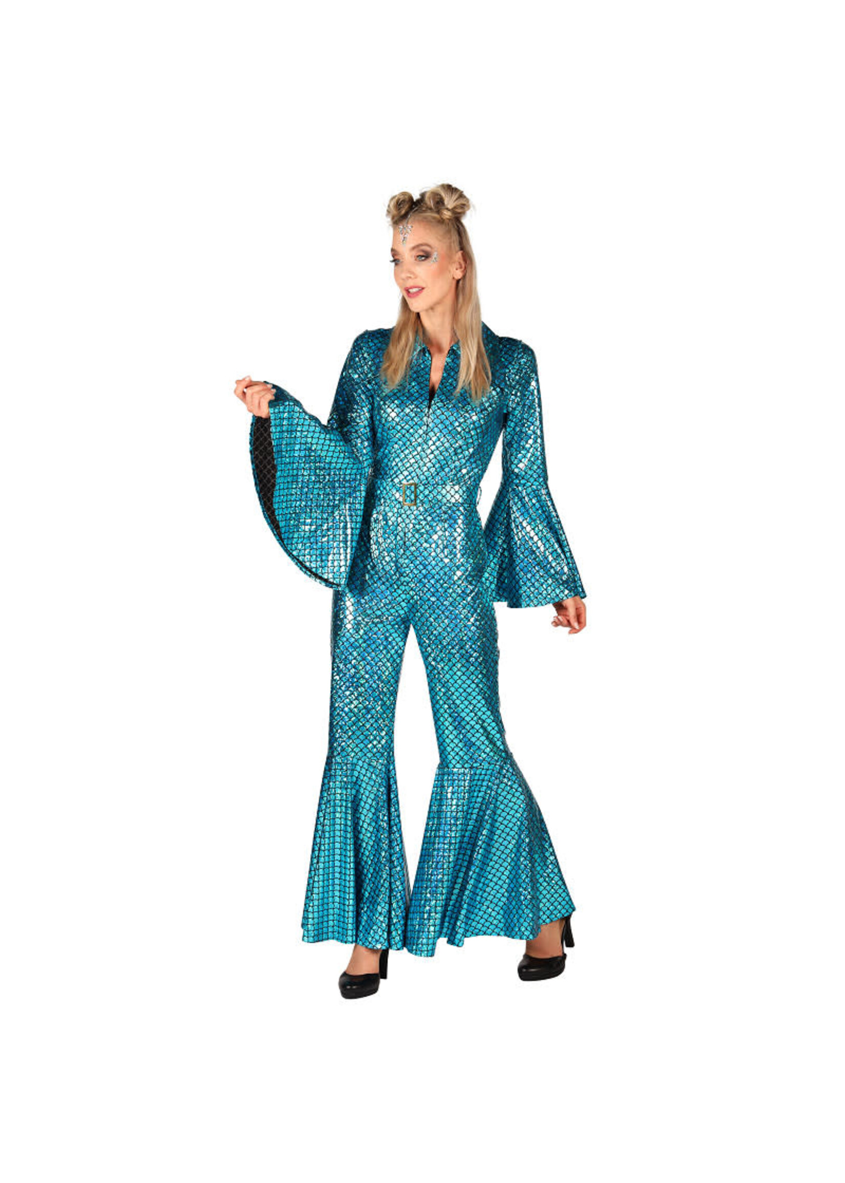Thetru Catsuit "Dazzling Star" Turquoise