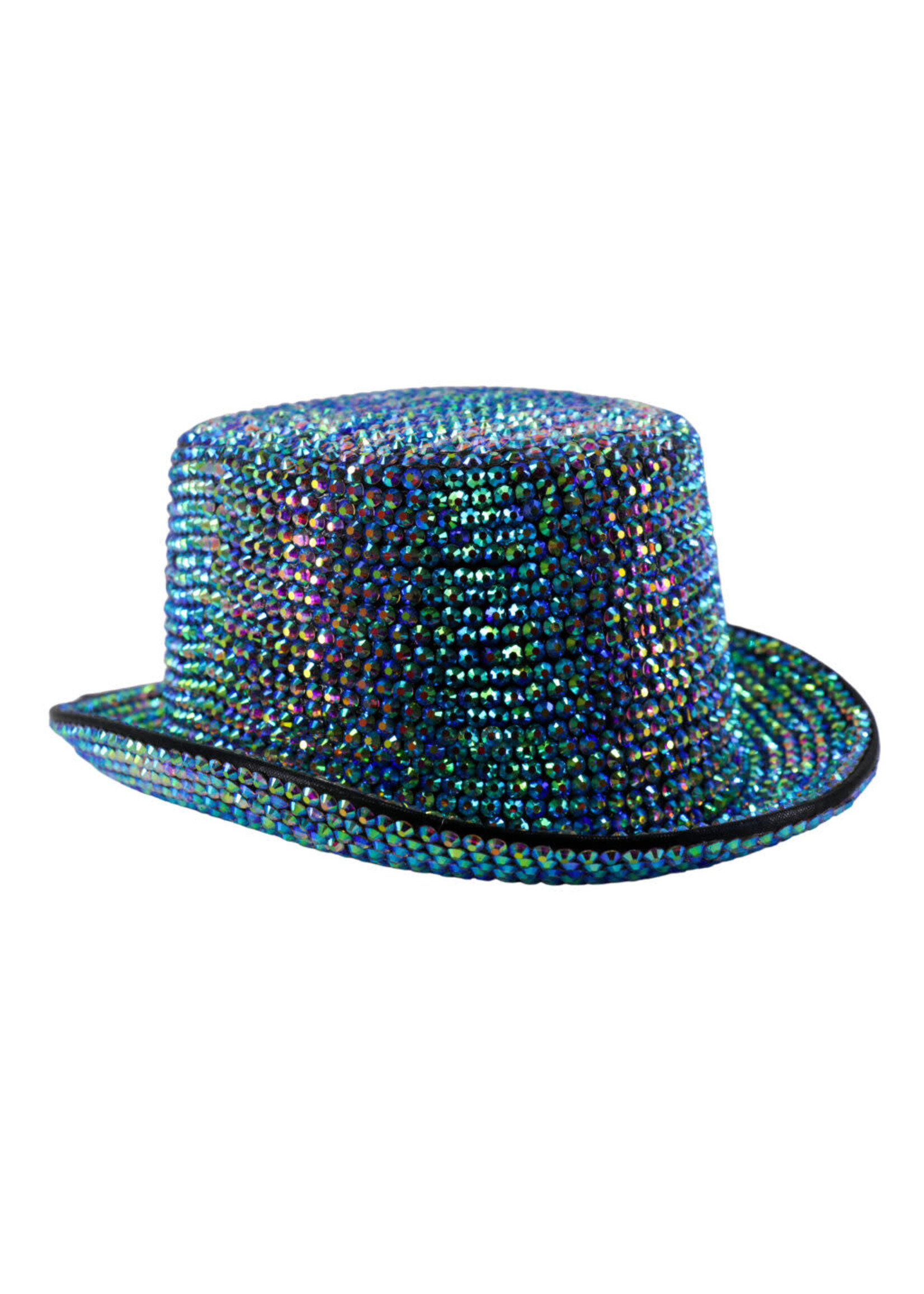 Feestkleding Breda AB Rhinestones Top Hoed