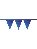 Feestkleding Breda Vlaggenlijn PE blauw 10 m